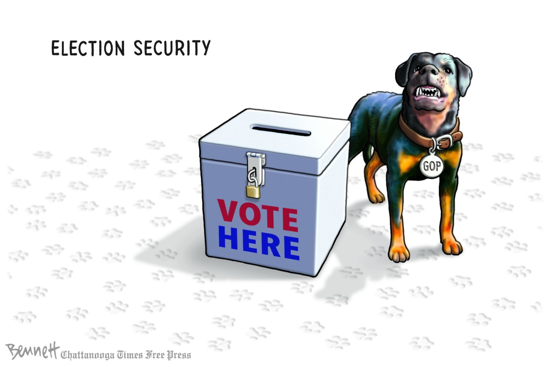 Clay Bennett cartoon